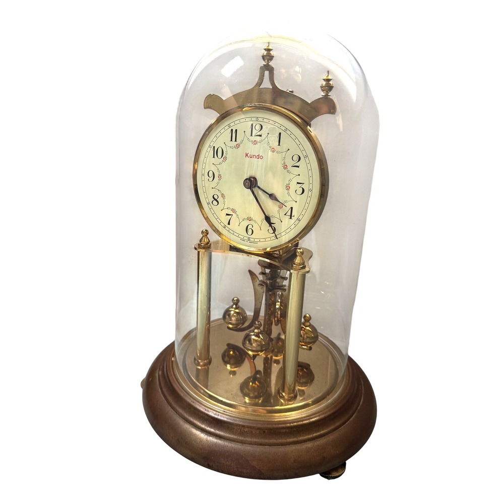 Vintage Kundo Kieninger & Obergfell West Germany Anniversary Torsion Clock READ